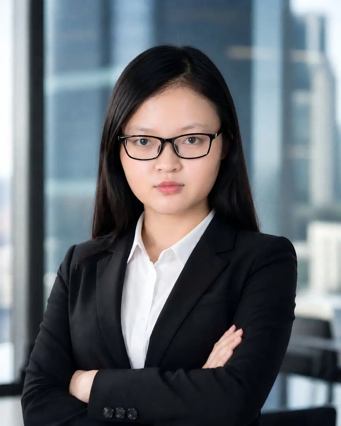 Professional headshot of Amy Hu, Supply Chain Director at Yunxi Logistics.