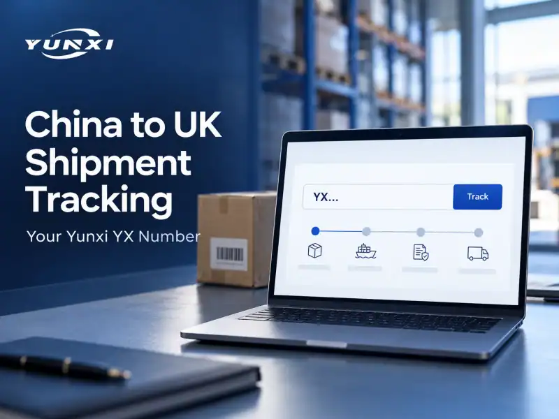 China to UK shipment tracking: how to use your Yunxi YX number