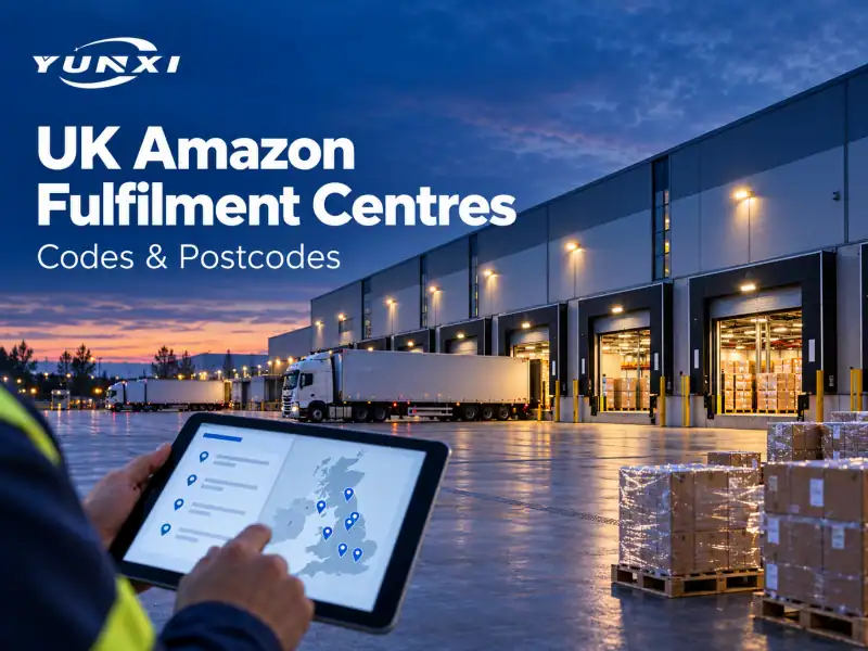 UK Amazon fulfilment centre addresses: codes and postcodes